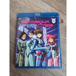 Bubblegum Crisis Blu-ray High-Definition Disctopia AnimeEigo 8 OVAs Retro Anime